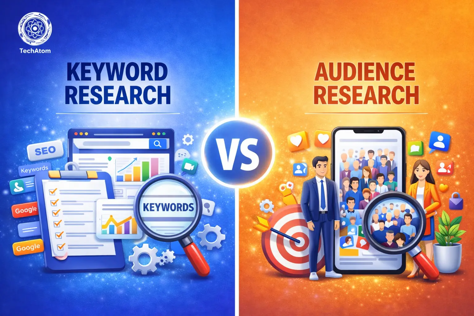 Keyword Research vs Audience Research: What’s the Difference?
