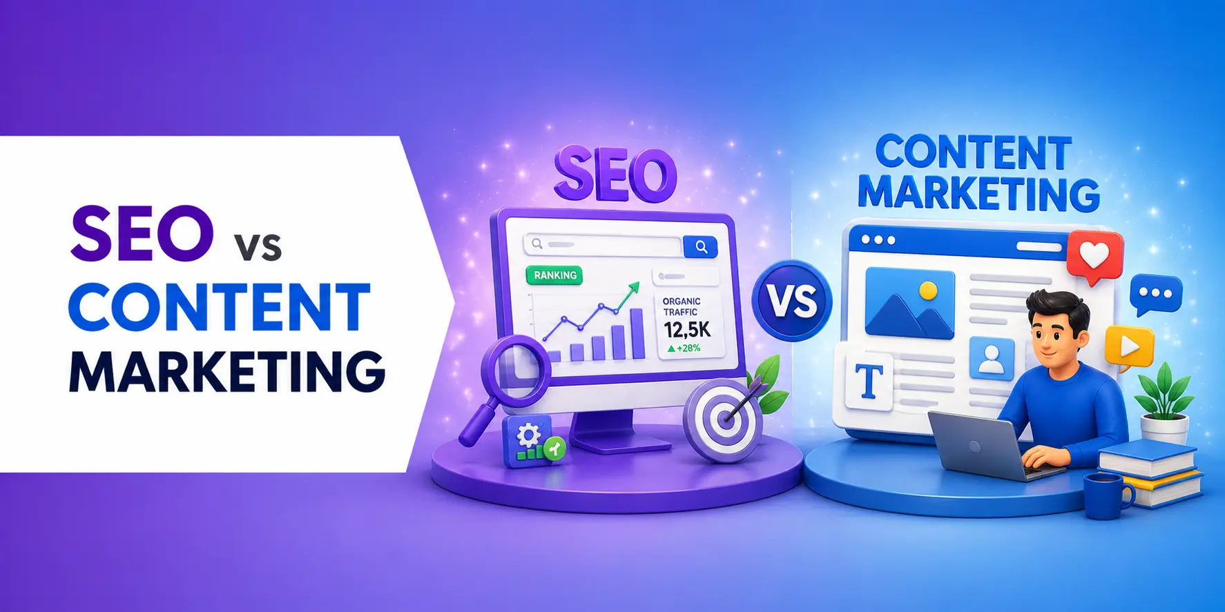 SEO vs Content Marketing: What Is the Difference?