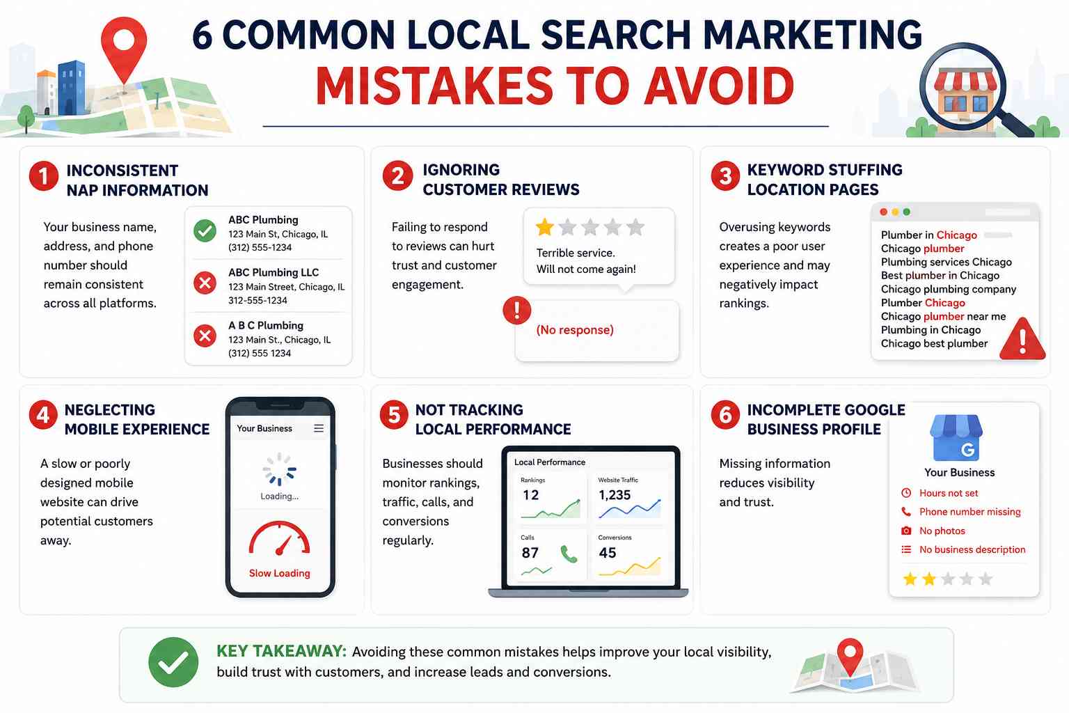 common loacal search marketing mistakes